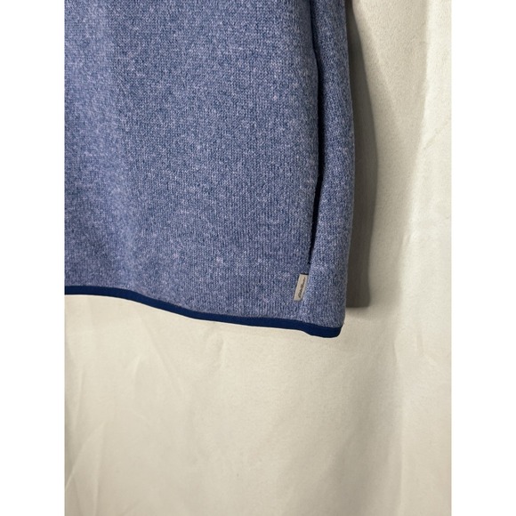 Eddie Bauer Women's Full Zip Fleece Vest Blue Size XL Soft Knit Casual - Picture 2 of 6